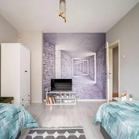 Apartmán 2+1 Daire. Heryereyakin,100 Mbps Internet,aile Evi *
